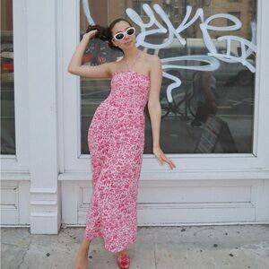 Hill house the lucy dress - strawberry daiquiri sherwood forest